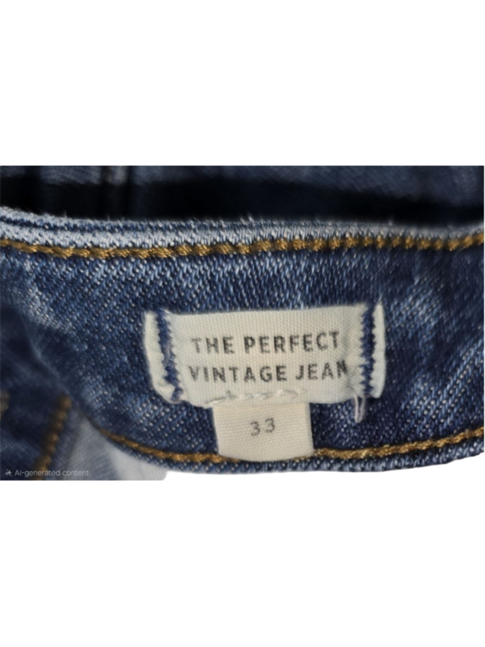 Madewell The Perfect Vintage Jean Wmn 33 Maplewood Wash High Rise Straight Denim - Picture 10 of 15